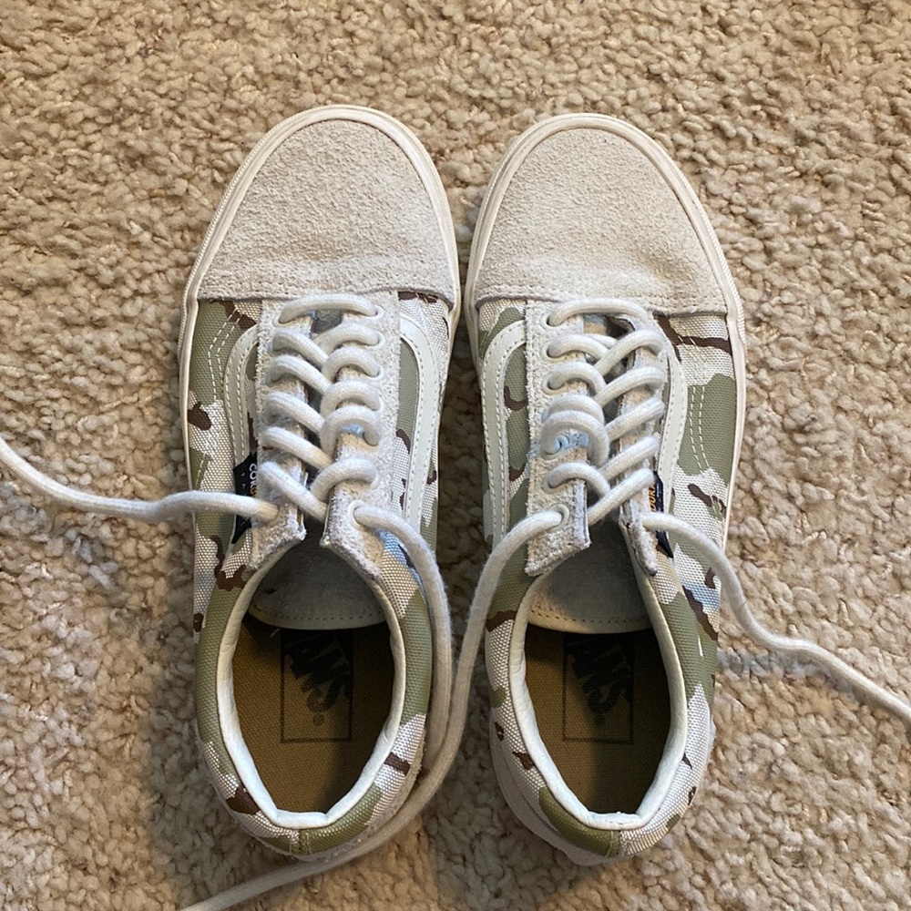CAMO VANS!!! ALMOST NEVER WORN